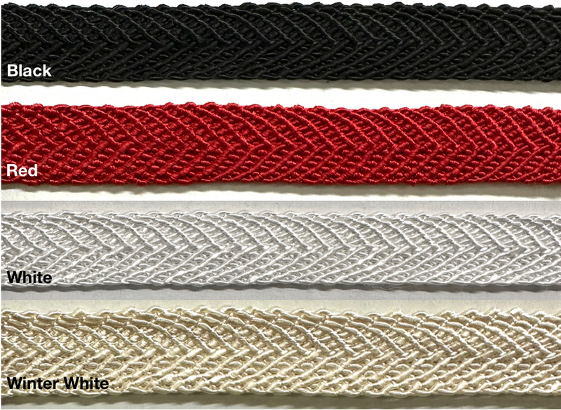 5/8" Braid Gimp Trimming - 12 Yards - Color Options Available!